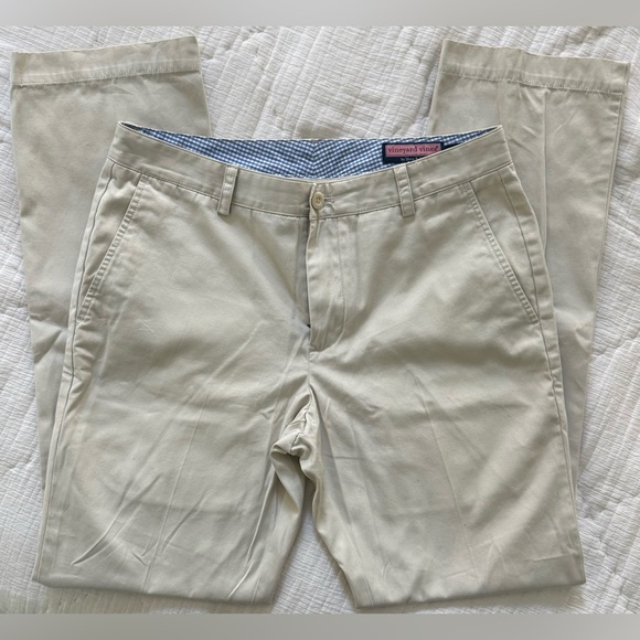 🚨 NWOT 🚨 Vineyard Vines Men’s Slim Fit Chino Pants 32x32 – Khaki - Picture 8 of 8